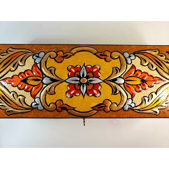 Bronze Medium Hand Painted 3D Jewelry Box - Picture 7 of 7